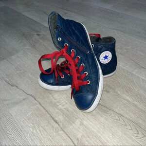 All star converse high top sz 5
